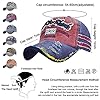 UMIPUBO Baseball Cap Classic Sports Casual Plain Sun Hat Unisex Adjustable Rock Shark Vintage Distressed Cotton Baseball Caps Edge Grinding Do Old Hat (Wine, One Size) #1
