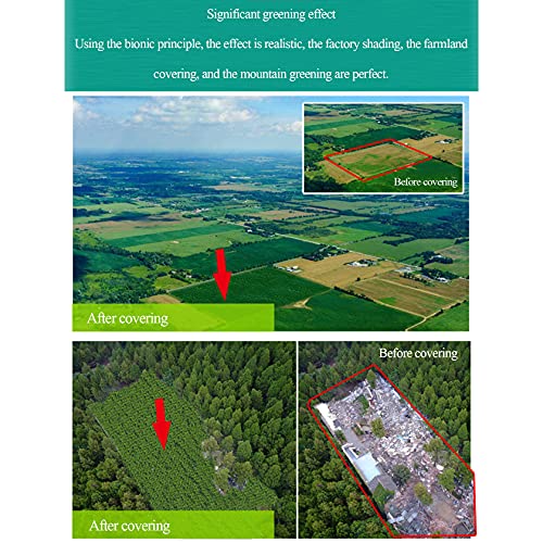 RUIVE Tarnnetz Jagd Camouflage Netz Tarnung Net, Sonnenschutz Netz Schattierungsnetz Für Freizeit Camping Bars Jagd – Bild 3