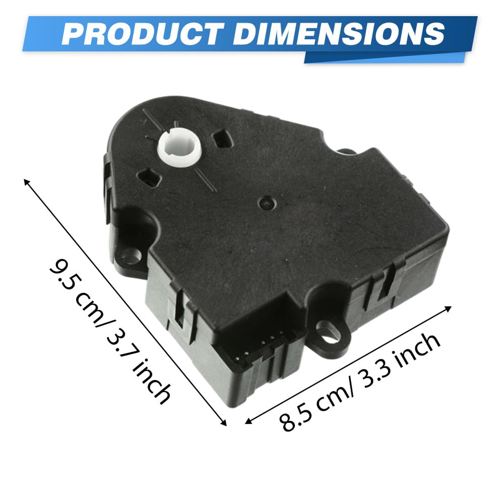 Attuatore per porta HVAC con 5 pin, compatibile con Chevrolet Sonora 2003-2006, Buick LeSabre 2000-2005, Cadillac Escalade 2003-2006, sostituisce 604111, 1572972, 16164972