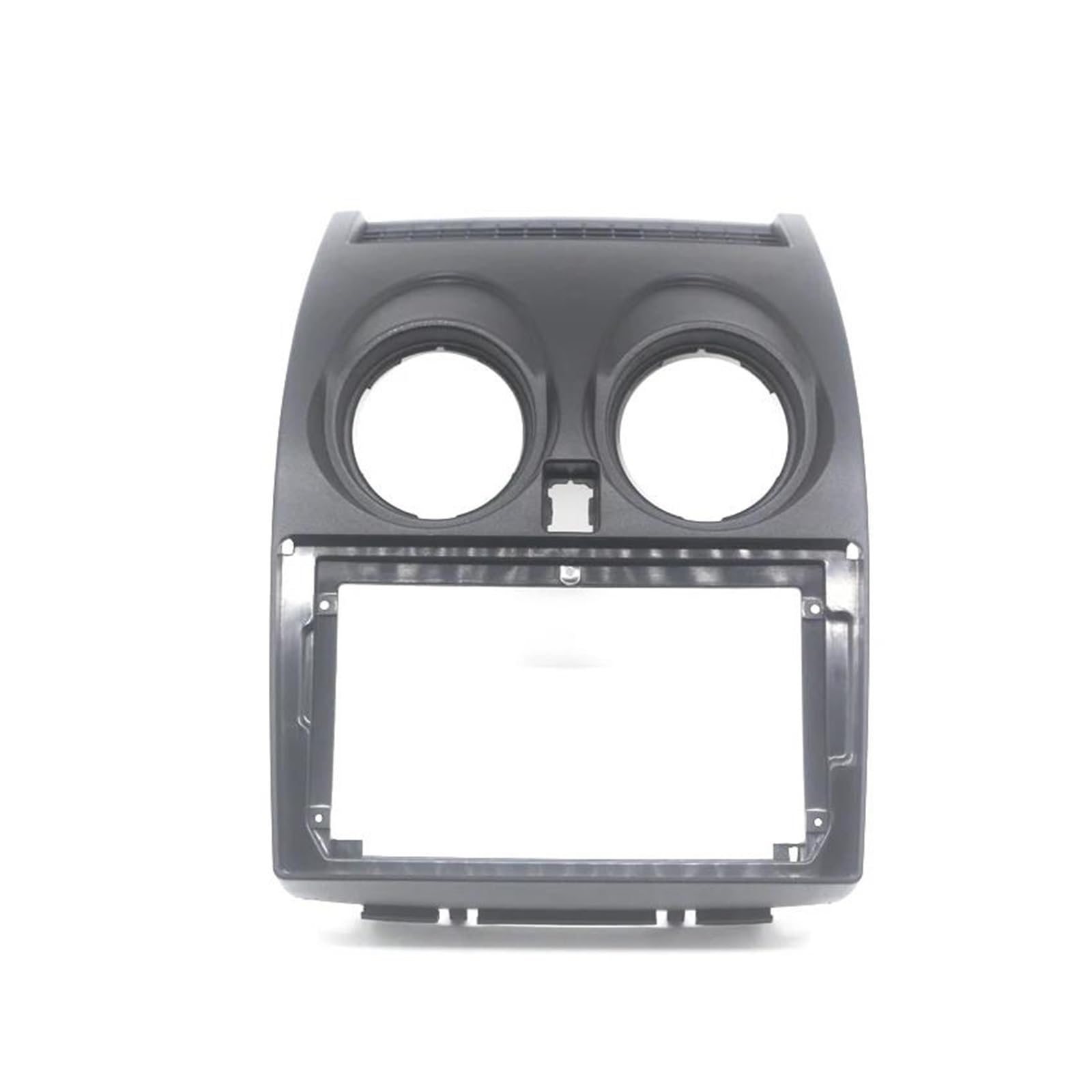 Genérico Adaptador Radio Coche Kit Marco para Autorradio 9" (2 DIN) para Nissan para Qashqai 2006-2013 Embellecedor Panel Frontal Unidad Principal(Fascia)