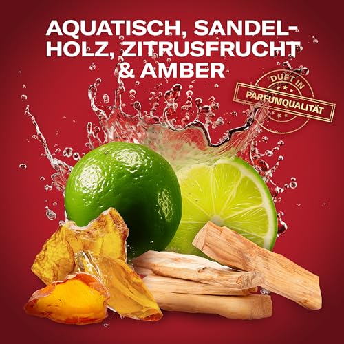 3. Bild von Old Spice Whitewater 3-in-1 Duschgel für Haar, Gesicht und Körper 1000 ml, langanhaltende Frische, Duft von Parfumqualität, Tiefenreinigung