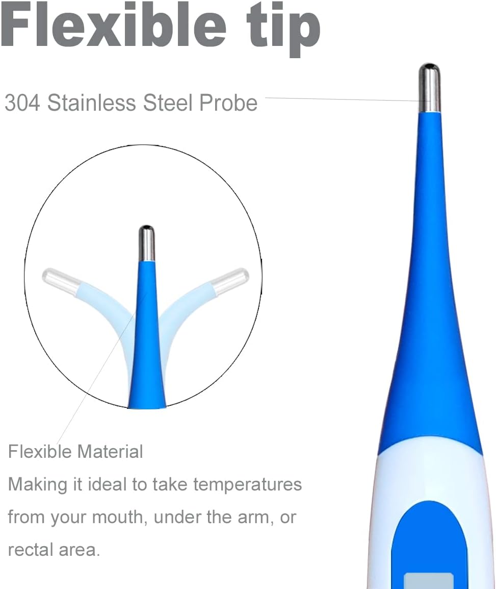 Oral Thermometer, Digital Thermometer for Fever
