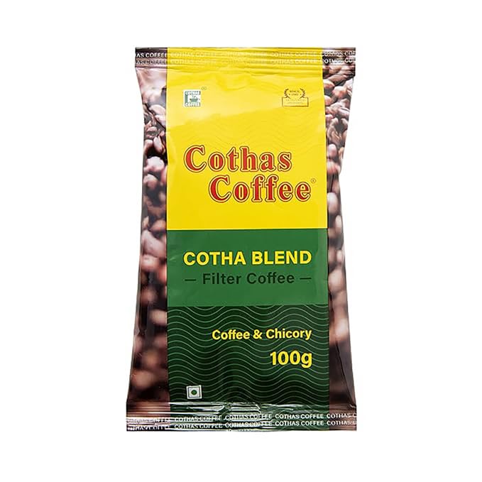 Cothas Cotha Blend Filter Coffee 60% Coffee 40% Chicory (100G) (B0BPCB8T1M) Amazon Price History, Amazon Price Tracker