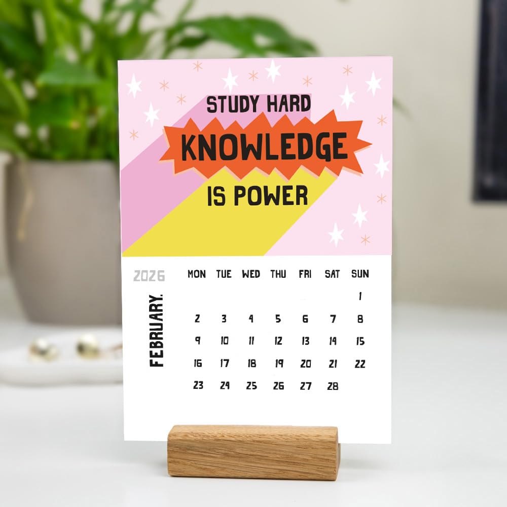 Student Desk Calendar - Academic Year - Quotes (57 0002)