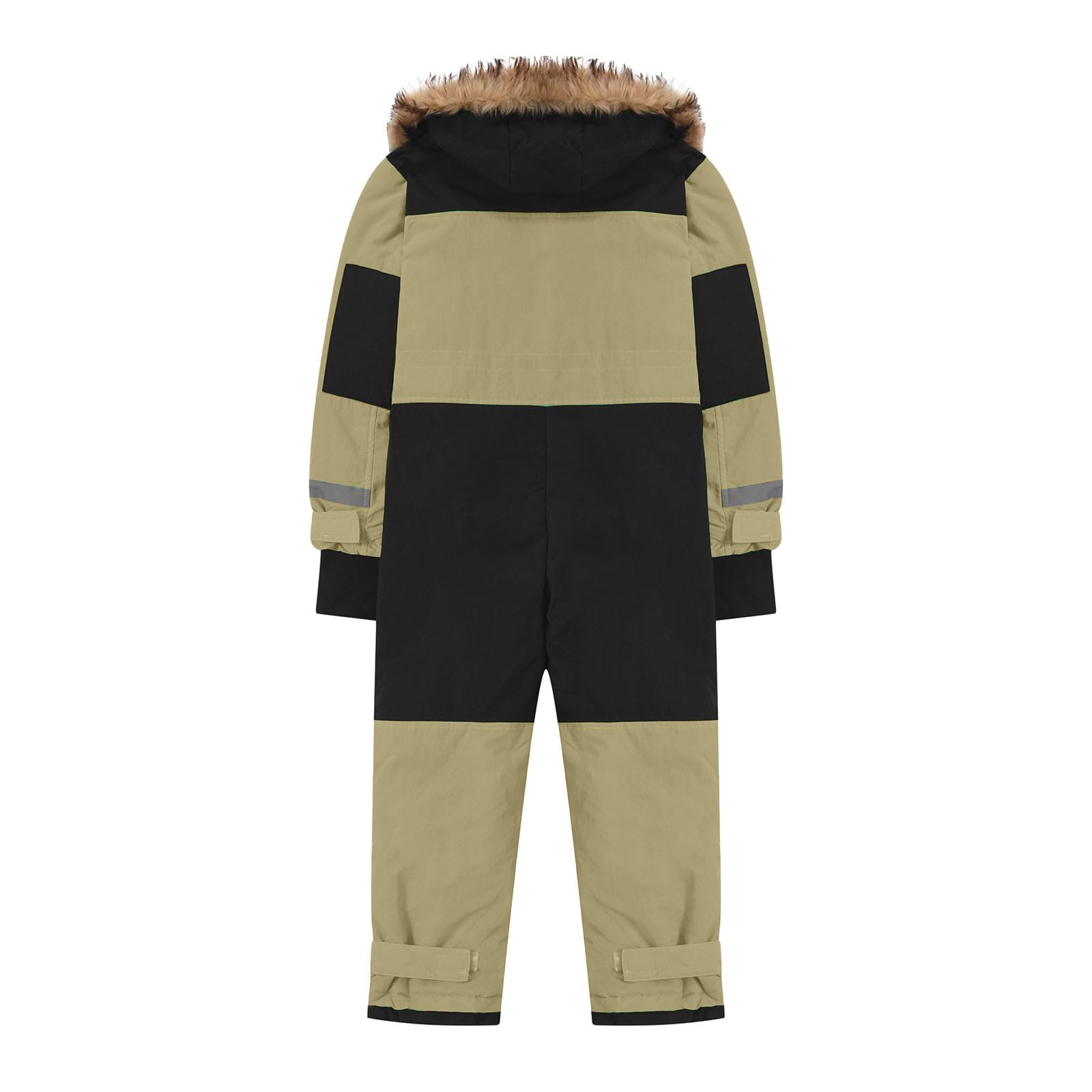NZYIHAO Tuta da neve per bambini, calda, antivento, impermeabile, monopezzo