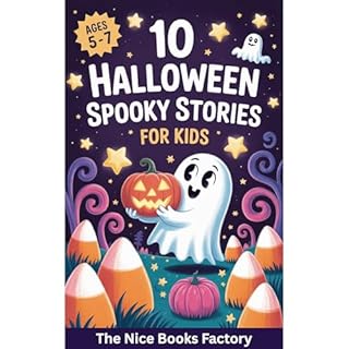10 Halloween Spooky Stories for Kids (ages 5 - 7) Audiobook By The Nice Books Factory cover art