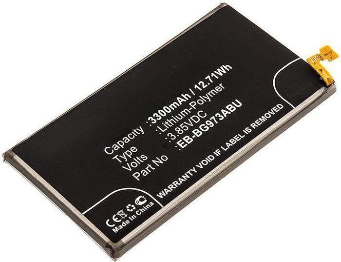 CoreParts Sparepart Mobile Battery, 12.71Wh Li-Pol 3.85V 3300mAh, Black, GH82-18826A (Li-Pol 3.85V 3300mAh, Black, GH82-18826A for Smartphone Galaxy S10, SM-G973, SM-G9730/DS, SM-G9738/DS,)
