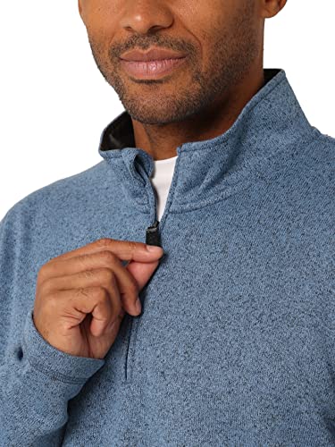 Image of Wrangler Authentics Men's Long Sleeve Fleece Quarter-zip