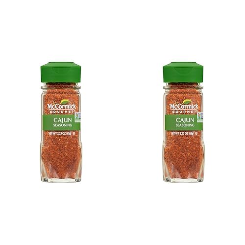 McCormick Gourmet, Condimento cajún, 2.25 onzas (paquete de 2)