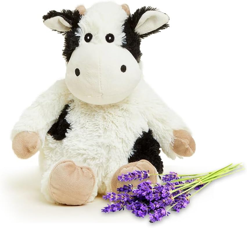 Amazon.com: warmies Microwavable & Weighted Stuffed Animals, Black ...
