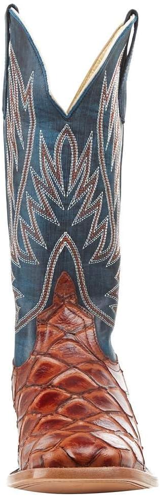 Horsepower Kid's Filet of Fish Seas Turq Top Cowboy Boots