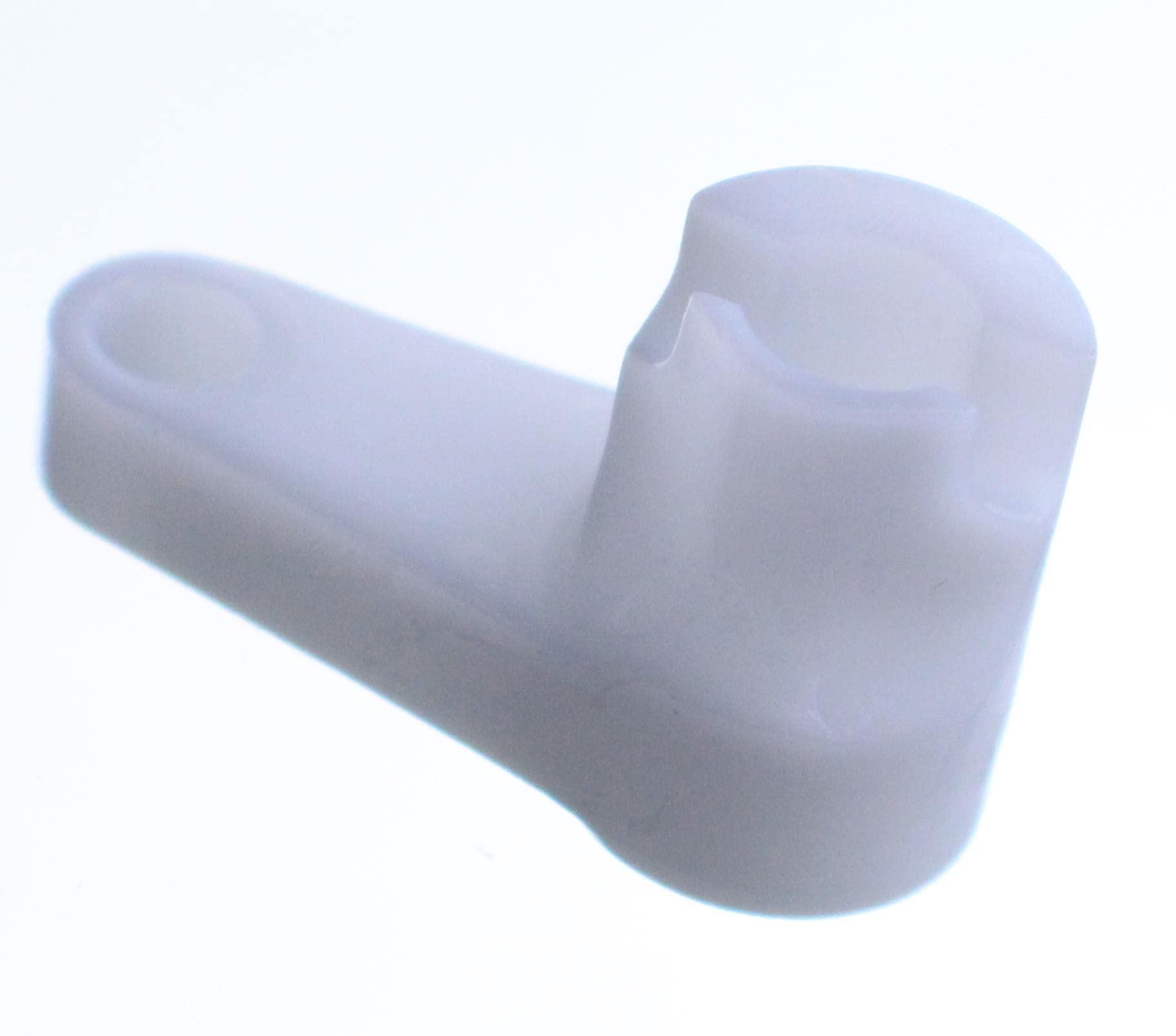 Zapasowy podnośnik ramienia dzieży z białego nylonu (plastiku) do mikserów KitchenAid Professional (KPM5, K5, K5SS, 5K5SS, 5KPM5) 241764