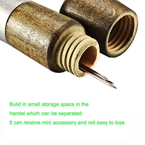 Sewing Awl Kit,Knoweasy Handmade Leather Sewing Machine,Fabric Sewing Awl and Fabric Leather Craft Tool - Thumbnail 6