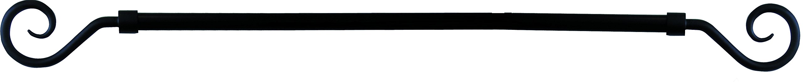 Vigor BASTONI P/​Tende Ferro Kit Antracite P.​RICCIOLO