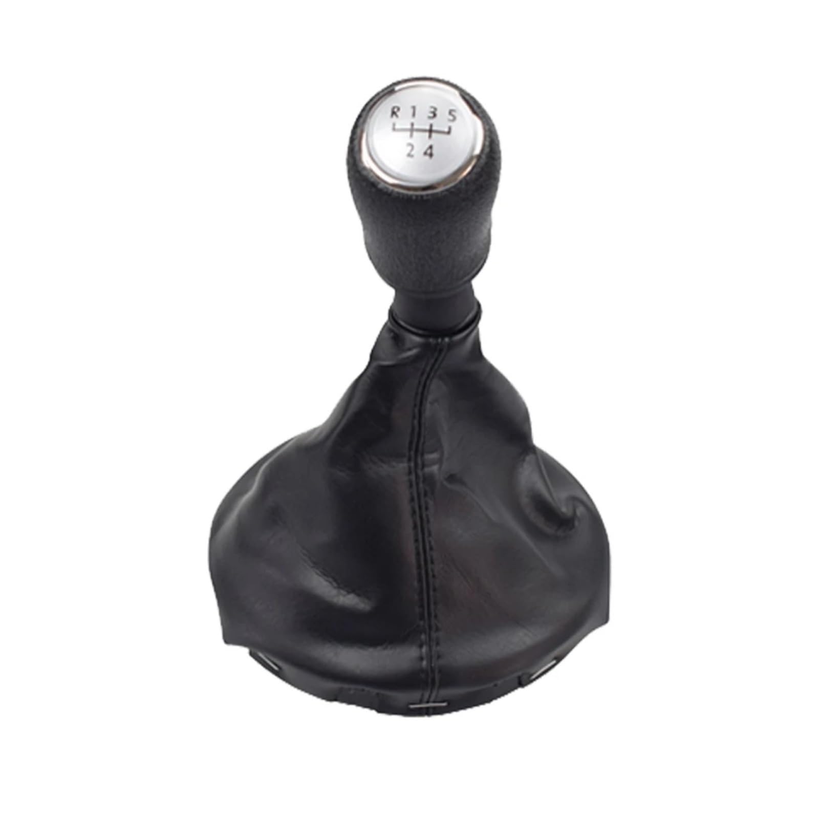 Htvtkrfgrl White 5 Speed For Vw Transporter T5 T5 1 T6 Gp 2003-2011 Sporty Shift Lever Knob