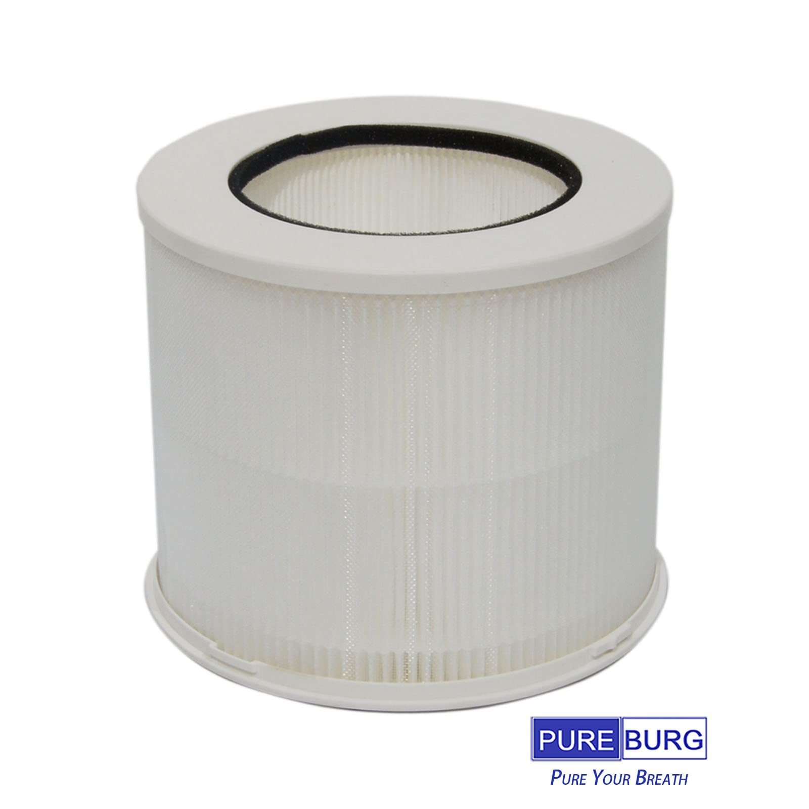 PUREBURG Filtro di ricambio compatibile con purificatori d'aria Bosch Air 500 e 1000, confezione da 2 pezzi H13 True HEPA ad alta efficienza per la pulizia dell'aria e la polvere