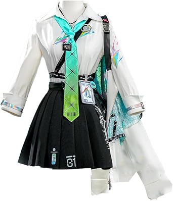 Game Wuthering Waves Lynae Cosplay Costume Women Skirt Outfits for Halloween Party