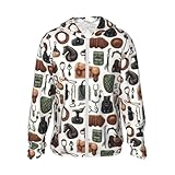 Funktionales Design: Diese leichte Damenjacke und leichte Herrenjacken mit Reitausrüstung verfügen über einen Frontreißverschluss für einfaches Tragen und Entfernen. Die verstellbare Kapuze und die elastischen Bündchen und der Saum bieten zusätzlichen Komfort, wodurch sie als Windbreaker-Jacke für Damen oder Herren geeignet ist