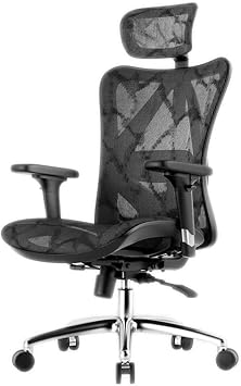 Office Desk Chairs Ergonomic Mesh Office Chair High-Back Desk Chair Rotating Computer Work Chair Study Home Comfortable Sedentary Computer Chair Home Office Task Chair Color Black