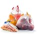 Vandoona Food-safe Reusable Mesh Produce Bag – Set of 9 Strong See-Through Mesh Bags for Fruit, Veggies, Fridge Organizing, Toys & Books. Color-Coded Drawstring by Size & Tare Weight Tags.