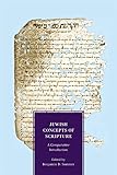 Jewish Concepts of Scripture: A Comparative Introduction