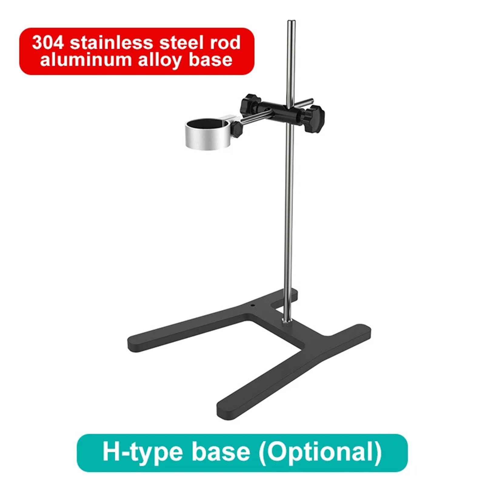 Labor Hand Gehalten Hohe Geschwindigkeit Homogenisator Emulgator Dispergator Zerkleinern Mixer 5000~35000rpm -01(H-shaped Stand)