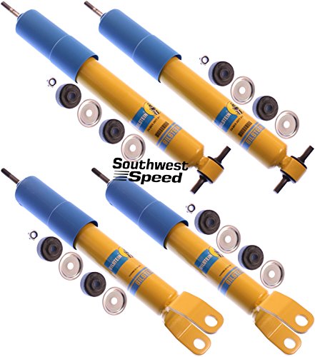 NEW BILSTEIN FRONT & REAR B8 HIGH PERFORMANCE SHOCKS FOR 97-13 CHEVY CORVETTE C5 C6, SHOCK ABSORBERS, Z06 C-5 C-6 1997 1998 1999 2000 2001 2002 2003 2004 2005 2006 2007 2008 2009 2010 2011 2012 2013