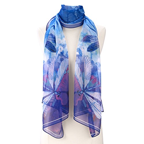 Stained Glass Dragonfly Scarf3