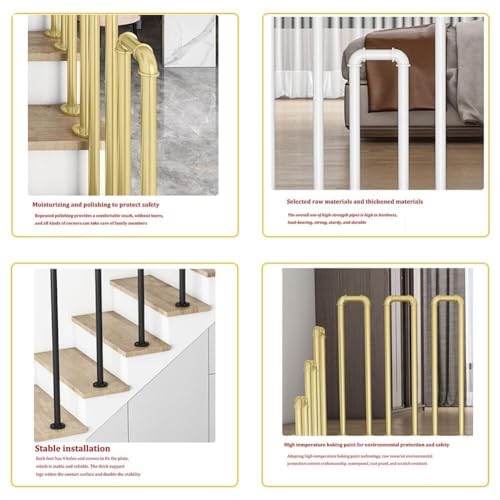 Rampe d'escalier for marches extérieures et clôture antidérapante - 3