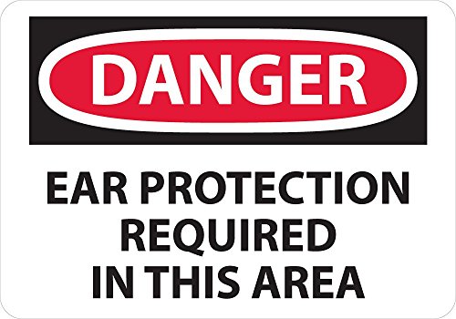Panneau protection auditive obligatoire rigide et résistant aux UV