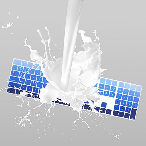 Cubierta de Teclado Numeric Silicona Fina Compatible Mac 2017 miniatura 3