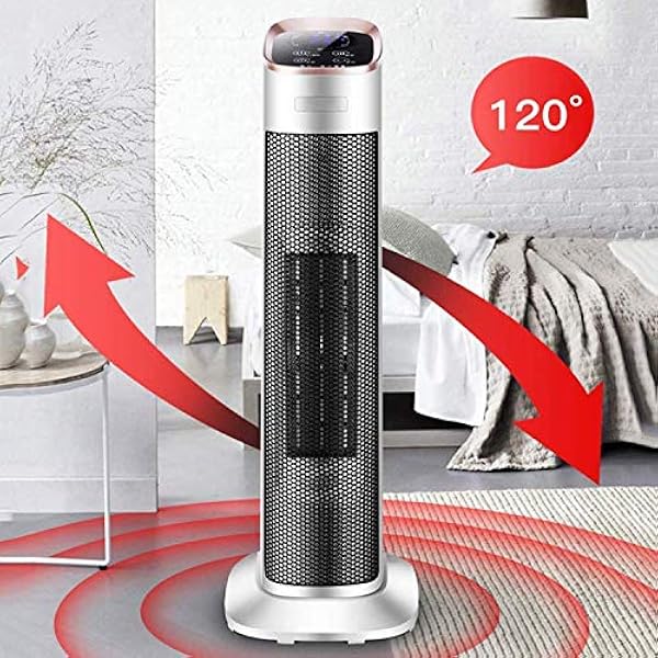 Riscaldatore Convettore Lineare Proporzionale A Battiscopa Comfort Ventilatore In Ceramica Calda Torre 2000W Radiatore Con Telecomando