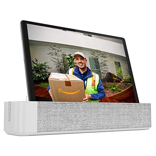 Lenovo Smart Tab M10 HD Plus mit Amazon Alexa 25,5 cm (10,1 Zoll, 1280x800, HD, WideView, Touch) Tablet-PC (MediaTek Helio P22T, 4GB RAM, 64GB eMCP, Wi-Fi, Android 10) silber mit Smart Dock
