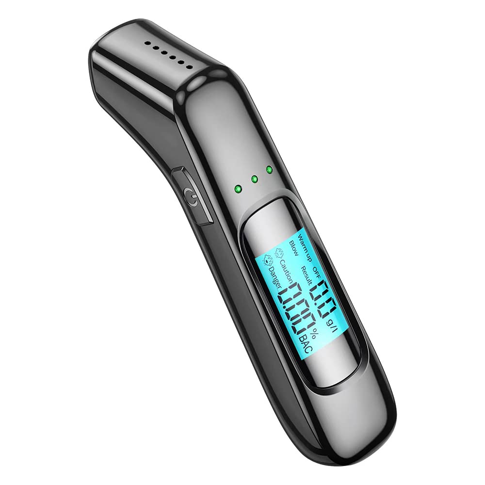 アルコールチェッカー 検知器 探知機 テスター 高精度 非接触型 測定器 アルコールチェッカー アルコール検知器 吹きかけ式 非接触 USB充電式