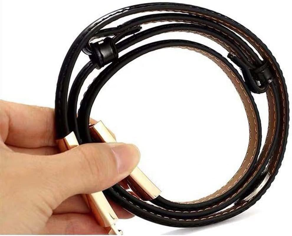 Belts for Women, Waist Belt Women's Waist Belts Fashion Versatile Pair Buckle Thin Belt Decorative Thin Belt Dress Belt(Red)3