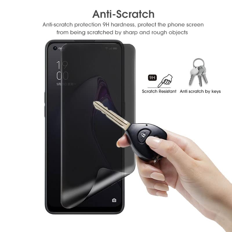 NEW'C 3 Pezzi, Vetro Temperato per Oppo Reno Z, Oppo R15X, Pellicola Prottetiva Anti Graffio, Anti-Impronte, Senza Bolle, Durezza 9H, 0,33mm Ultra Trasparente, Ultra Resistente