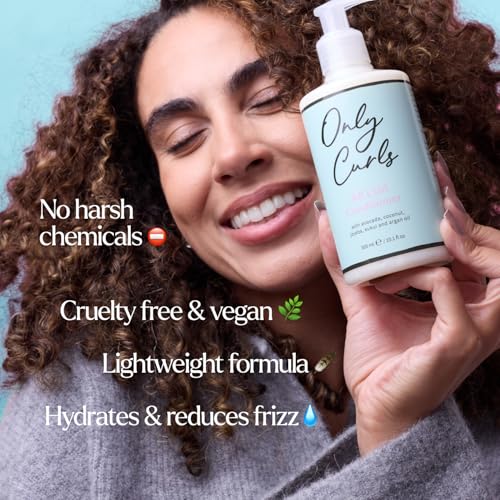 Only Curls All Curl Conditioner, 300ml, Curly Hair Care Conditioner, Silicone-Free, Gentle Formula, Hydrating - Image 3