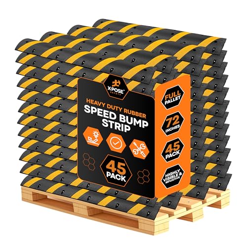 SpeedBumpUSA 6-Foot Modular Rubber Speed Bump