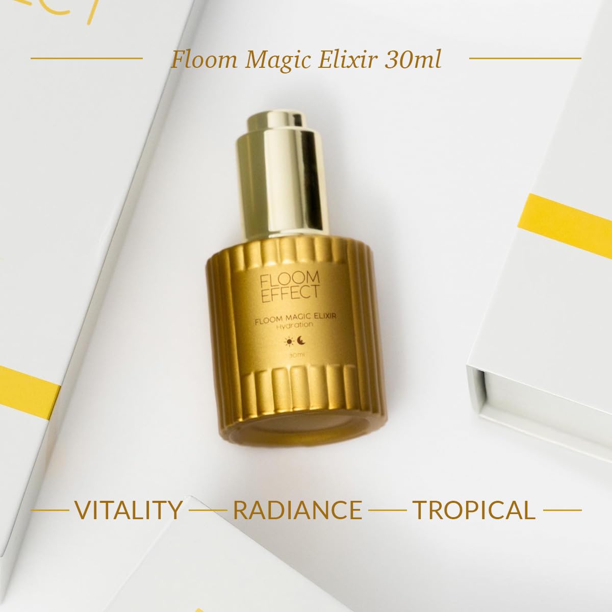 Magic Elixir Facial Oil – Nourishing Radiance Serum with Moringa, Sea Buckthorn & Rosehip Oil – Vitamin B3 for Glow and Resilience – 30ml
