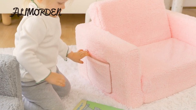 Amazon.co.jp: ALIMORDEN 子供用ソファー キッズソファーベッド ベビー