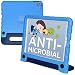Pure Sense Buddy [Anti-Microbial Kids Case] Child Proof case for iPad 4 3 2 | Rugged Cover, Stand, Handle, Shoulder Strap | A1458 A1459 A1460 (Blue)