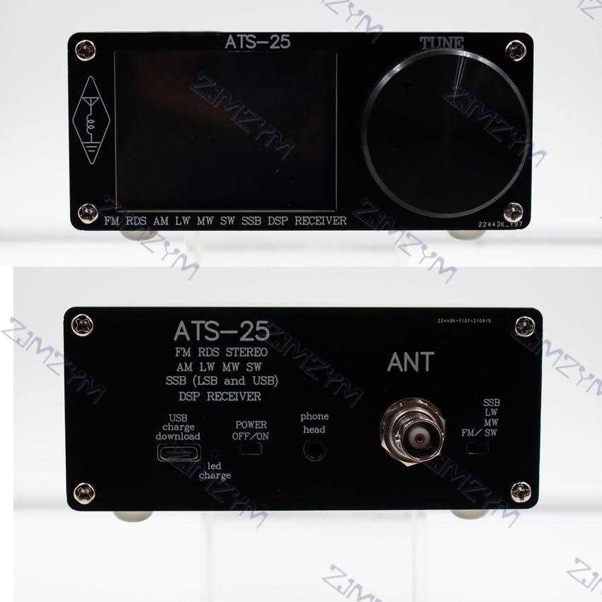 Wiring Connecting Terminals - ATS-25 All Band Radio Receiver FM AM (MW & SW) SSB (LSB & USB) Ham Radio Bands Pre Configured