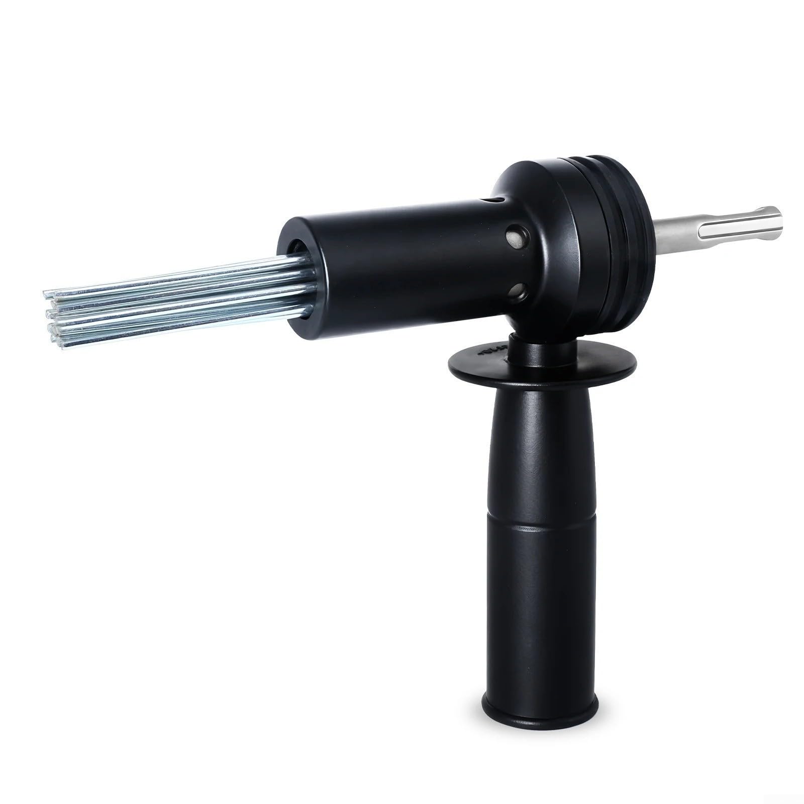 Adaptateur de foret SDS avec 18 aiguilles pour marteau électrique, dérouilleur et foret à béton en acier trempé, qualité industrielle pour maçonnerie et carrelage, couleur aléatoire