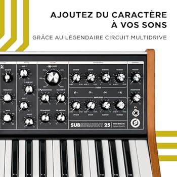 MOOG Subsequent 25 Paraphonic Analog Synthesizer and 25-Key MIDI