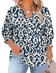 Navy Blue Apricot Floral