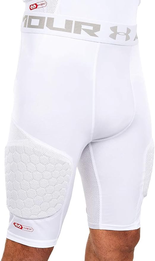 under armour padded compression shorts