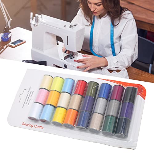 24 Rollos Hilo para Coser a Mano 22 yd miniatura 6
