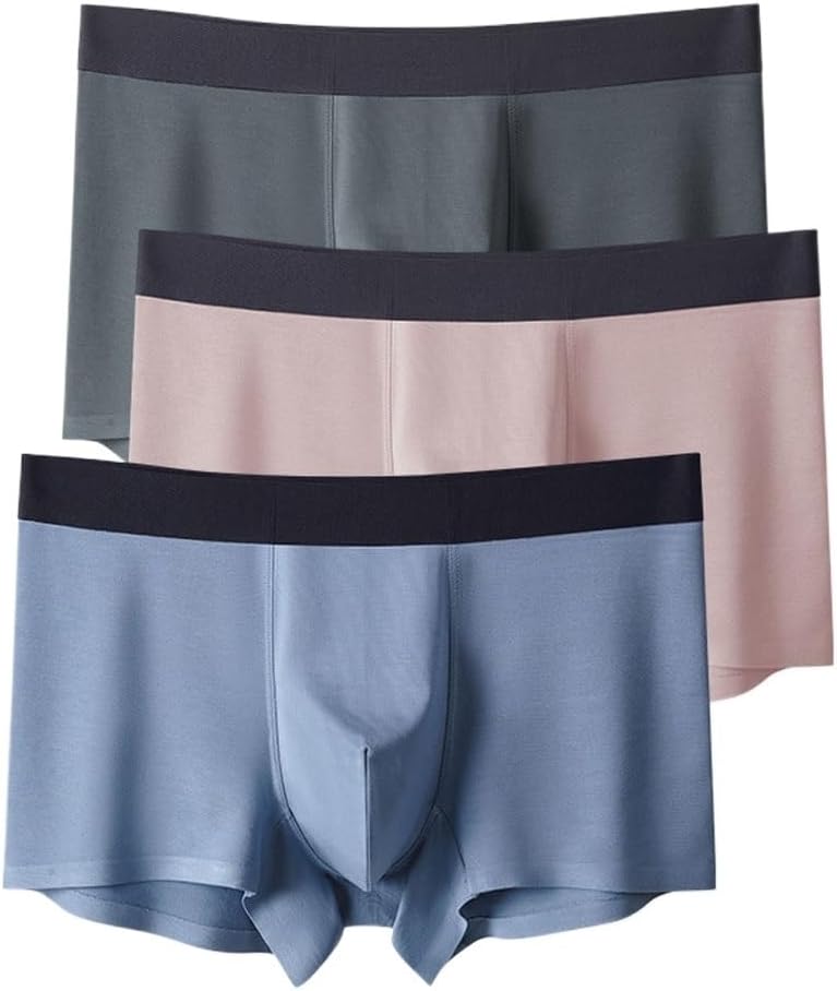 Modal Men's Underwear Flat Corner Pants Traceless