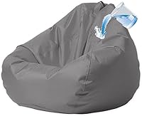 Vista 11 de Funda impermeable para puf para exteriores (sin relleno) para jardín, playa, piscina, puf flotante, puf, silla Oxford para niños y adultos