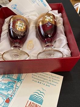 Amazon.co.jp: ラグーナムラーノグラス ヴェネチアングラスセット